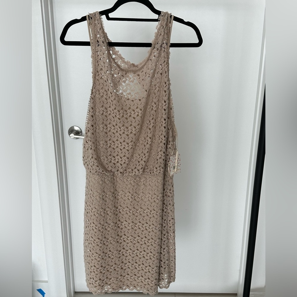 NWT | Free People Dress | Natural | L